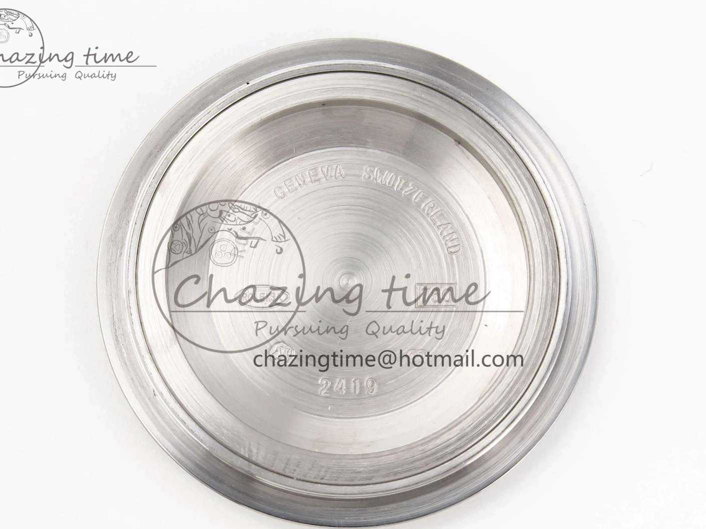 1224 DayDate 40 SS GSF Gain Weight White Roman Dial Diamonds Bezel on President Bracelet A Sustainable 1920